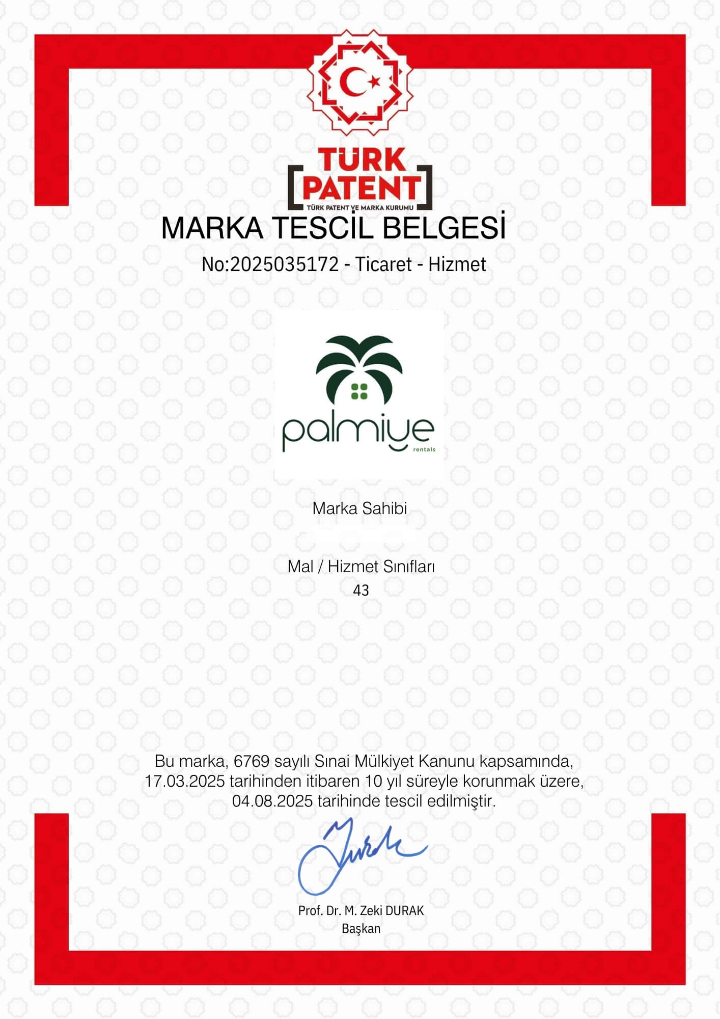 Marka Tescil